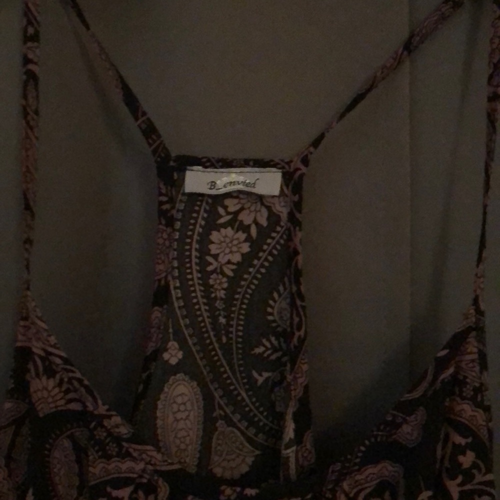 Printed Razor Back Dress - Picture 4 of 5